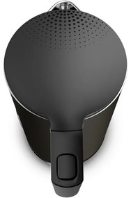 Fierbător electric Tefal KI831E10, 1800W, 1.7 l, 5 niveluri de temperatură, LED, Control tactil, Baza 360°C, Pereți dubli, Filtru anticalcar, Negru