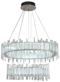 Lustră LED dimabilă pe cablu LED/65W/230V 3000-6500K + telecomandă