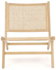 Fotoliu Foden 2 natur/natur - H74 cm