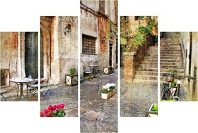 Tablou - Străzile vechi din Roma (150x105 cm)