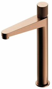 Baterie inalta lavoar Omnires Contour cupru periat