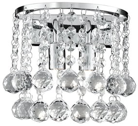 Searchlight - Aplică de cristal HANNA 2xG9/33W/230V