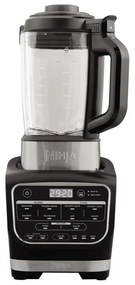 Blender Ninja HB150EU, 1000W, 1,7 l, 10 programe, Auto-iQ, 2in1, Sticla termorezistenta, Negru