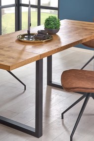Masa extensibila Horus stejar - L126/206xl80xh76 cm