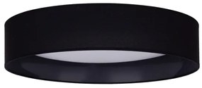 Plafonieră LED Duolla ROLLER LED/24W/230V d. 45 cm negru