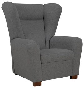 Fotoliu cu aripi VIVA, gri închis