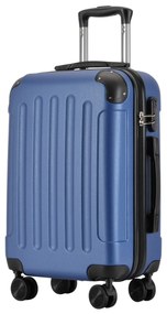 BONTOUR VERTICAL 4 Roți Cabină Valisă 55x40x20cm Albastru