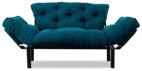 Canapea pat Nitta Petrol Blue