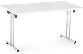 Masa plianta Impress 140 x 80 cm, alba