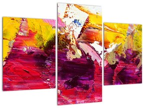 Tablou cu abstracție - pictura (90x60 cm)