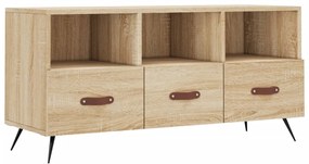 vidaXL Dulap TV stejar sonoma, 102x36x50 cm, lemn prelucrat