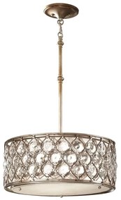 Lustră pe tijă Feiss FE-LUCIA-B LUCIA 3xE27/60W/230V