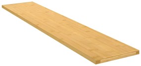 vidaXL Raft de perete, 100x20x1,5 cm, bambus