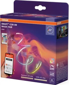 Osram - Bandă LED RGB reglabilă SMART+ MAGIC 5m LED/35W/230V Wi-Fi + telecomandă