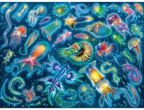 PUZZLE SPECII MARINE COLORATE, 500 PIESE - RAVENSBURGER (RVSPA17375)