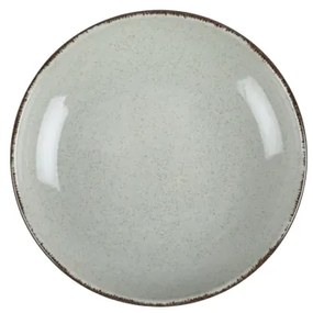 Set de masă, 18 piese, verde/porțelan