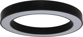 Plafonieră LED 80W/230V, 3000/4000/6500K, Ø 80 cm, negru