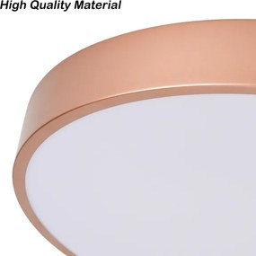 Brilagi - Plafonieră LED dimabilă POOL LED/48W/230V Ø 40 cm, finisaj bronz + telecomandă
