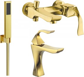 Mexen Estrella R02 set de baie, auriu - 72303R02-50