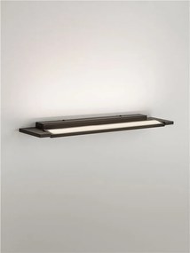 Aplica de perete LED baie IP44 LIVO neagra