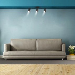 Spot LED 3xLED/5W/230V 3000K negru
