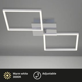 Plafonieră LED FRAMES 2xLED/16W/230V Briloner 3192-018