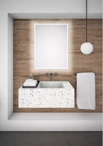 Oglinda dreptunghiulara LED Dubiel Vitrum Town 60x80 cm