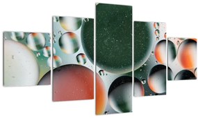 Tablou abstract - buline (125x70 cm), în 40 de alte dimensiuni noi