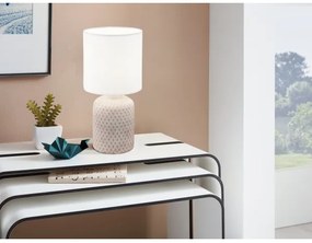 Eglo 97773 - Lampă de masă BELLARIVA 1xE14/40W/230V