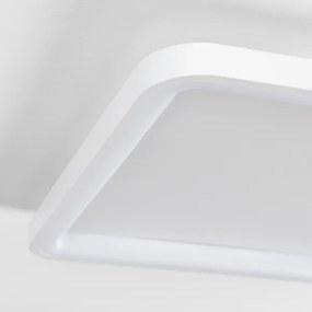 Brilagi - Plafonieră LED dimabilă FALCON SLIM 50W/230V 50x50 cm albă + telecomandă