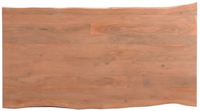 Masa dreptunghiulara din lemn de salcam 180x90 cm