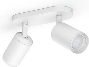 Spot LED RGB FUGATO 2xGU10/5,7W/230V Philips 50632/31/P7