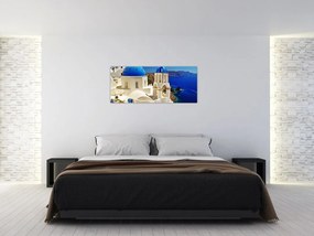 Tablou - Santorini, Grecia (120x50 cm)