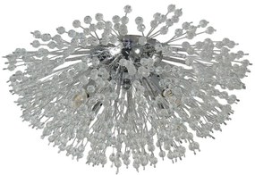 Lustra aplicata design deosebit din margele din sticla Sunburst 4Lt