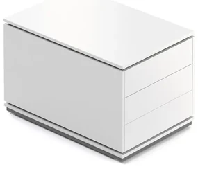 Container Creator 90,4 x 53,6 cm, 2 module - stânga, antracit / alb