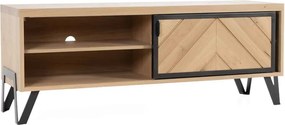 Comodă TV lemn masiv Relief Multiple Dimensiuni - 55 x 42 x 145 cm