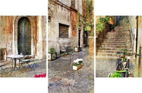 Tablou - Străzile vechi din Roma (90x60 cm)