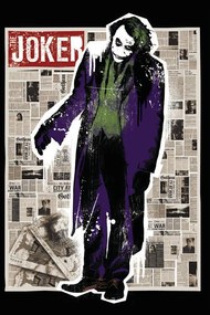 Poster de artă The Dark Knight Trilogy - Joker