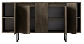 Dulap Luxe Walnut and Black