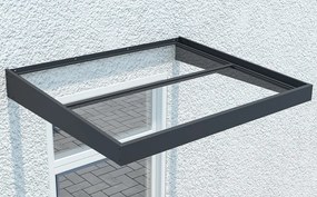 Copertină pentru ușă Lubeka 100 x 120 cm CoverTech antracit