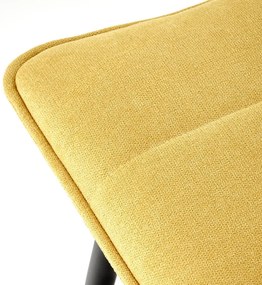 Scaun de bucaterie Lanier, galben