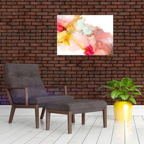 Tablou - Abstract din cerneală (70x50 cm)