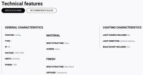 Lustra cu 7 Pendule design minimalist CLARA