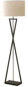 Abigali Sand Glass lampă de podea 1x40 W negru FSG-W-E27
