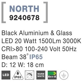Proiector LED iluminat exterior IP65 NORTH NVL-9240678