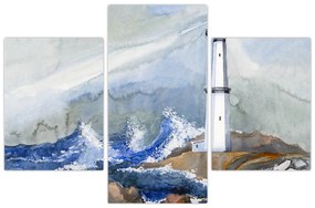 Tablou cu pictura farului (90x60 cm)