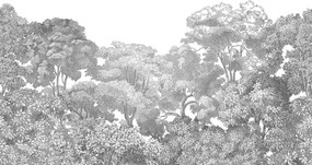 Fototapet, Bellewood, Grey Toile, Rebel Walls