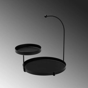Suport bijuterii Knidos Negru 25x28x21 cm