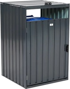 Carcasă pentru coșul de gunoi de 120l sau 240l Alabama CoverTech antracit