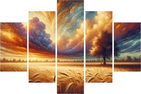 Tablou – Arbore pe câmp (150x105 cm)